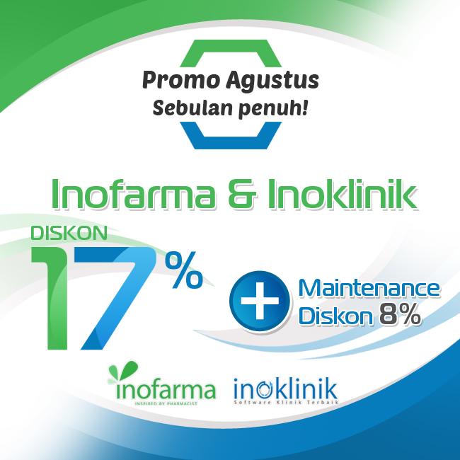 Diskon 17% Inofarma & Inoklinik Sebulan PENUH!!!