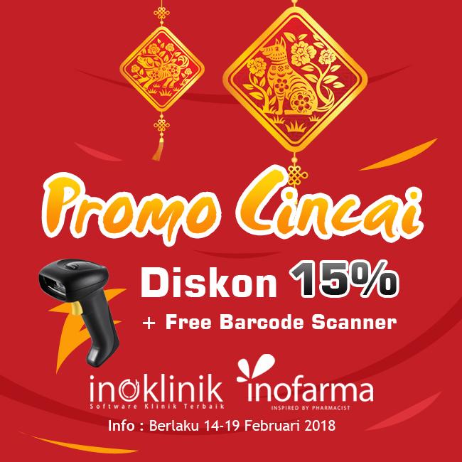 Diskon 15% + Barcode Scanner