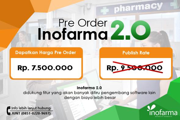 Lakukan Pre Order Inofarma 2.0 Sekarang Juga! GARANSI 100% UANG KEMBALI!