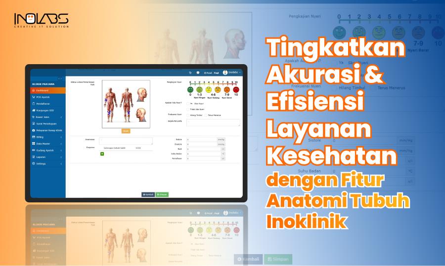 Tingkatkan Akurasi & Efisiensi Layanan Kesehatan dengan Fitur Anatomi Tubuh Inoklinik