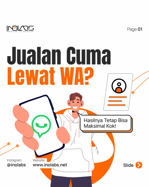 Jualan Cuma Lewat WhatsApp? Hasilnya Tetap Bisa Maksimal Kok!