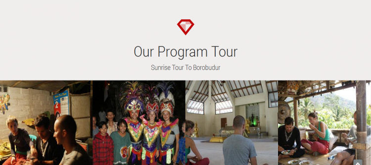 Website Profile Kaleidoscope of Java Tour